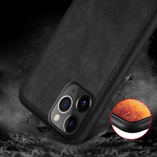 Load image into Gallery viewer, SULADA Shockproof TPU + Handmade Leather Protective Case, For iPhone 11 Pro, For iPhone 11, For iPhone 11 Pro Max