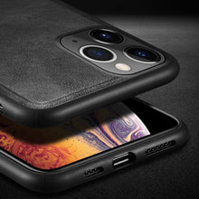 Load image into Gallery viewer, SULADA Shockproof TPU + Handmade Leather Protective Case, For iPhone 11 Pro, For iPhone 11, For iPhone 11 Pro Max
