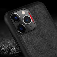 Load image into Gallery viewer, SULADA Shockproof TPU + Handmade Leather Protective Case, For iPhone 11 Pro, For iPhone 11, For iPhone 11 Pro Max