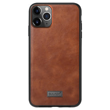 Load image into Gallery viewer, SULADA Shockproof TPU + Handmade Leather Protective Case, For iPhone 11 Pro, For iPhone 11, For iPhone 11 Pro Max