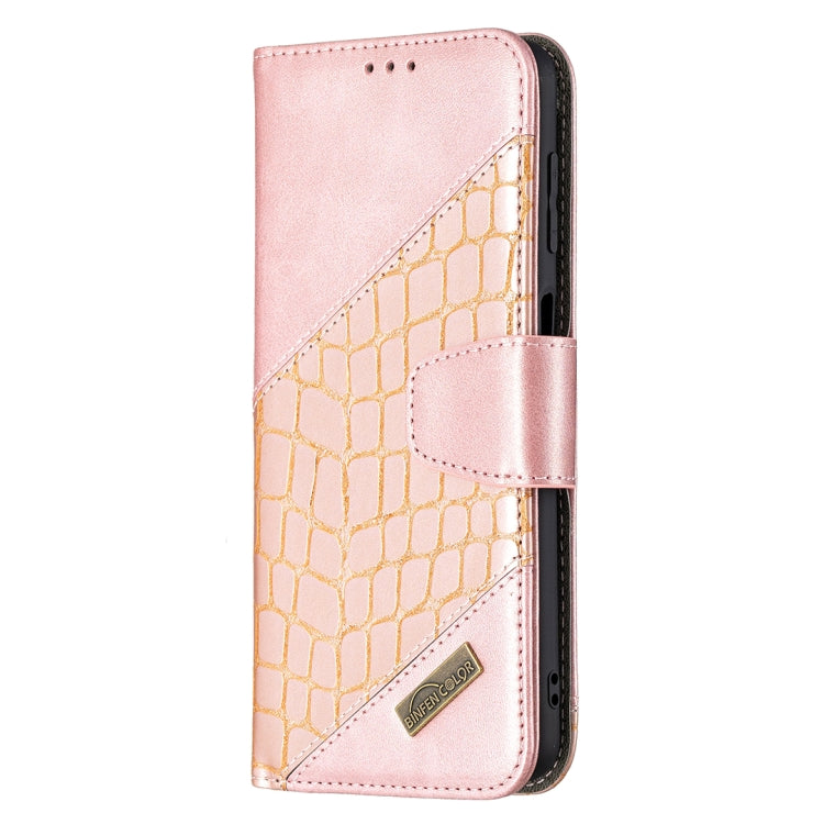 Matching Color Crocodile Texture Horizontal Flip PU Leather Case with Wallet & Holder & Card Slots, For Samsung Galaxy M32