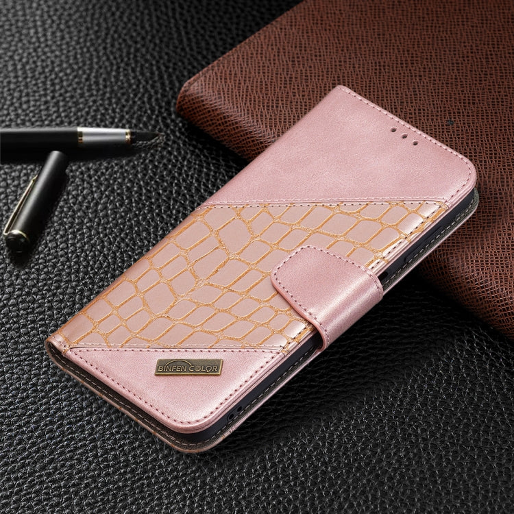 Matching Color Crocodile Texture Horizontal Flip PU Leather Case with Wallet & Holder & Card Slots, For Samsung Galaxy M32