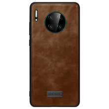 Load image into Gallery viewer, SULADA Shockproof TPU + Handmade Leather Protective Case, For Huawi Mate 30, For Huawi Mate 30 Pro, For Galaxy Note 10+