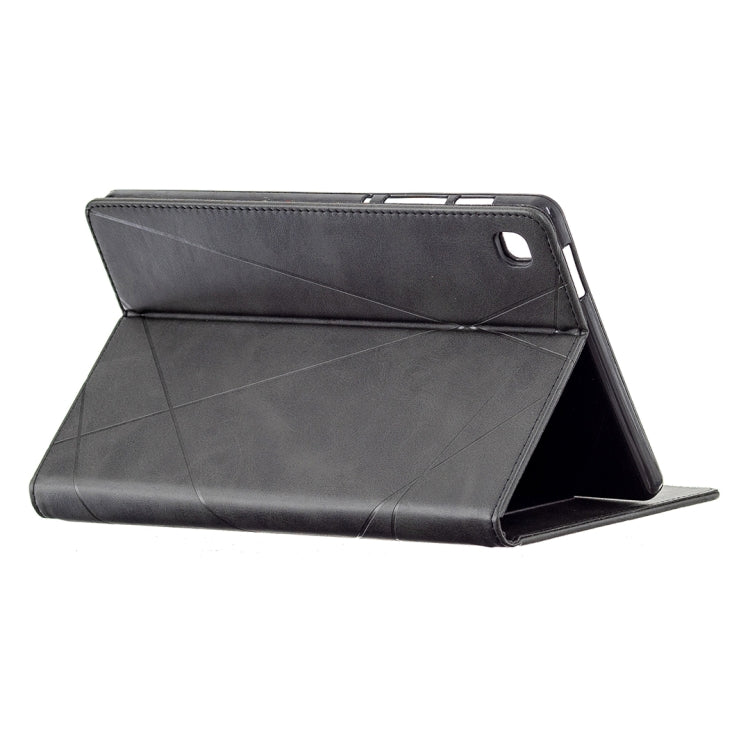 Rhombus Texture Horizontal Flip Magnetic Leather Case with Holder & Card Slots, For Samsung Galaxy Tab A7 Lite SM-T220/SM-T225