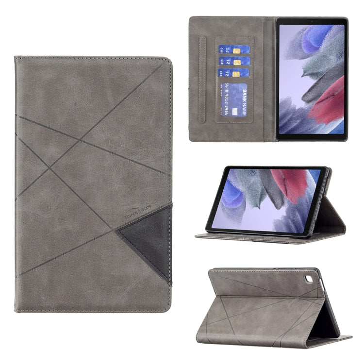 Rhombus Texture Horizontal Flip Magnetic Leather Case with Holder & Card Slots, For Samsung Galaxy Tab A7 Lite SM-T220/SM-T225
