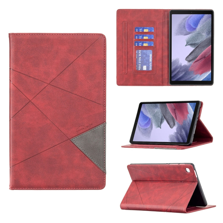 Rhombus Texture Horizontal Flip Magnetic Leather Case with Holder & Card Slots, For Samsung Galaxy Tab A7 Lite SM-T220/SM-T225
