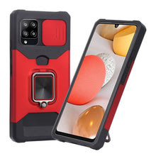 Load image into Gallery viewer, Sliding Camera Cover Design PC + TPU Shockproof Case with Ring Holder &amp; Card Slot, For Google Pixel 5a 5G, For Samsung Galaxy A03s 166.6mm, For Samsung Galaxy A42 5G, For Samsung Galaxy A72 5G, For Samsung Galaxy Note20 Ultra, For Samsung Galaxy S21 5G...