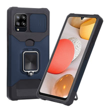 Load image into Gallery viewer, Sliding Camera Cover Design PC + TPU Shockproof Case with Ring Holder &amp; Card Slot, For Google Pixel 5a 5G, For Samsung Galaxy A03s 166.6mm, For Samsung Galaxy A42 5G, For Samsung Galaxy A72 5G, For Samsung Galaxy Note20 Ultra, For Samsung Galaxy S21 5G...