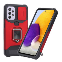 Load image into Gallery viewer, Sliding Camera Cover Design PC + TPU Shockproof Case with Ring Holder &amp; Card Slot, For Google Pixel 5a 5G, For Samsung Galaxy A42 5G, For Samsung Galaxy A72 5G, For Samsung Galaxy Note20 Ultra, For Samsung Galaxy S21 5G, For Samsung Galaxy S21+ 5G     ...