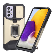 Load image into Gallery viewer, Sliding Camera Cover Design PC + TPU Shockproof Case with Ring Holder &amp; Card Slot, For Google Pixel 5a 5G, For Samsung Galaxy A03s 166.6mm, For Samsung Galaxy A42 5G, For Samsung Galaxy A72 5G, For Samsung Galaxy Note20 Ultra, For Samsung Galaxy S21 5G...