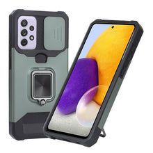 Load image into Gallery viewer, Sliding Camera Cover Design PC + TPU Shockproof Case with Ring Holder &amp; Card Slot, For Google Pixel 5a 5G, For Samsung Galaxy A03s 166.6mm, For Samsung Galaxy A42 5G, For Samsung Galaxy A72 5G, For Samsung Galaxy Note20 Ultra, For Samsung Galaxy S21 5G...