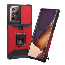 Load image into Gallery viewer, Sliding Camera Cover Design PC + TPU Shockproof Case with Ring Holder &amp; Card Slot, For Google Pixel 5a 5G, For Samsung Galaxy A42 5G, For Samsung Galaxy A72 5G, For Samsung Galaxy Note20 Ultra, For Samsung Galaxy S21 5G, For Samsung Galaxy S21+ 5G     ...