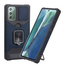 Load image into Gallery viewer, Sliding Camera Cover Design PC + TPU Shockproof Case with Ring Holder &amp; Card Slot, For Google Pixel 5a 5G, For Samsung Galaxy A03s 166.6mm, For Samsung Galaxy A42 5G, For Samsung Galaxy A72 5G, For Samsung Galaxy Note20 Ultra, For Samsung Galaxy S21 5G...