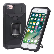 Load image into Gallery viewer, Sliding Camera Cover Design PC + TPU Shockproof Case with Ring Holder &amp; Card Slot, For iPhone SE 2022 / SE 2020 / 8 / 7 / 6s / 6, For iPhone 8 Plus / 7 Plus / 6s Plus / 6 Plus