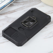 Load image into Gallery viewer, Sliding Camera Cover Design PC + TPU Shockproof Case with Ring Holder &amp; Card Slot, For iPhone SE 2022 / SE 2020 / 8 / 7 / 6s / 6, For iPhone 8 Plus / 7 Plus / 6s Plus / 6 Plus
