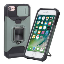 Load image into Gallery viewer, Sliding Camera Cover Design PC + TPU Shockproof Case with Ring Holder &amp; Card Slot, For iPhone SE 2022 / SE 2020 / 8 / 7 / 6s / 6, For iPhone 8 Plus / 7 Plus / 6s Plus / 6 Plus