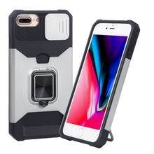 Load image into Gallery viewer, Sliding Camera Cover Design PC + TPU Shockproof Case with Ring Holder &amp; Card Slot, For iPhone SE 2022 / SE 2020 / 8 / 7 / 6s / 6, For iPhone 8 Plus / 7 Plus / 6s Plus / 6 Plus