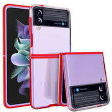 Load image into Gallery viewer, Simple All-inclusive Clear Crystal PC +TPU Shockproof Case, For Samsung Galaxy Z Flip3 5G