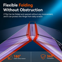 Load image into Gallery viewer, Simple All-inclusive Clear Crystal PC +TPU Shockproof Case, For Samsung Galaxy Z Flip3 5G