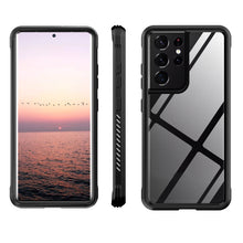 Load image into Gallery viewer, C1 2 in 1 Shockproof TPU + PC Protective Case with PET Screen Protector, For Samsung Galaxy Note20, For Samsung Galaxy Note20 Ultra, For Samsung Galaxy S21 5G, For Samsung Galaxy S21+ 5G, For Samsung Galaxy S21 Ultra 5G