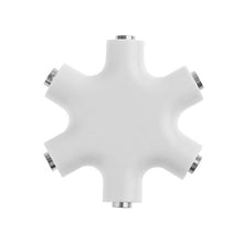 Load image into Gallery viewer, 6 in 1 Audio Adapter 3.5mm Jack Multi Port Hub Aux Headphone Splitter Converter