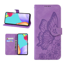 Load image into Gallery viewer, Retro Skin Feel Butterflies Embossing Horizontal Flip Leather Case with Holder &amp; Card Slots &amp; Wallet, For iPhone 13 mini, For iPhone 13, For iPhone 13 Pro, For iPhone 13 Pro Max