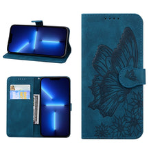 Load image into Gallery viewer, Retro Skin Feel Butterflies Embossing Horizontal Flip Leather Case with Holder &amp; Card Slots &amp; Wallet, For iPhone 13 mini, For iPhone 13, For iPhone 13 Pro, For iPhone 13 Pro Max