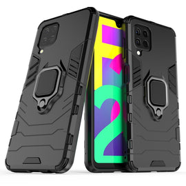 PC + TPU Shockproof Protective Case with Magnetic Ring Holder, For Samsung Galaxy F22 4G, For Xiaomi Mi Mix 4