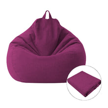 Load image into Gallery viewer, Lazy Sofa Bean Bag Chair Fabric Cover, 100 x 120cm