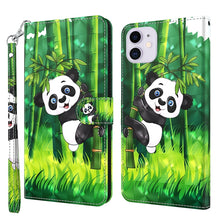 Load image into Gallery viewer, 3D Painting Pattern Horizontal Flip TPU + PU Leather Case with Holder &amp; Card Slots &amp; Wallet, For iPhone 13 mini, For iPhone 13, For iPhone 13 Pro, For iPhone 13 Pro Max