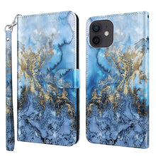 Load image into Gallery viewer, 3D Painting Pattern Horizontal Flip TPU + PU Leather Case with Holder &amp; Card Slots &amp; Wallet, For iPhone 13 mini, For iPhone 13, For iPhone 13 Pro, For iPhone 13 Pro Max