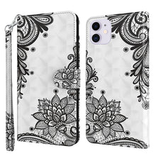 Load image into Gallery viewer, 3D Painting Pattern Horizontal Flip TPU + PU Leather Case with Holder &amp; Card Slots &amp; Wallet, For iPhone 13 mini, For iPhone 13, For iPhone 13 Pro, For iPhone 13 Pro Max