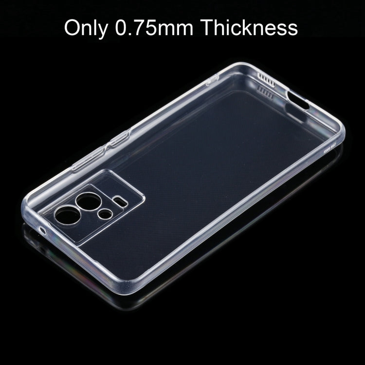 0.75mm Ultra-thin Transparent TPU Soft Protective Case, For Honor Magic3 Pro, For vivo iQOO 8, For Xiaomi Mi Mix 4, For Honor Play 5T Pro