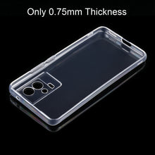 Load image into Gallery viewer, 0.75mm Ultra-thin Transparent TPU Soft Protective Case, For Honor Magic3 Pro, For vivo iQOO 8, For Xiaomi Mi Mix 4, For Honor Play 5T Pro