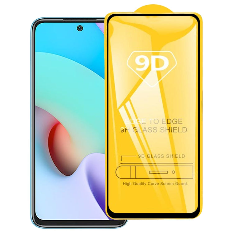 9D Full Glue Full Screen Tempered Glass Film, For Huawei nova 8i, For Huawei Maimang 10 SE, For Honor X20, For Xiaomi Redmi 10 (1 PC), For Samsung Galaxy A03s (1 PC)