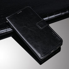 Load image into Gallery viewer, idewei Crazy Horse Texture Horizontal Flip Leather Case with Holder &amp; Card Slots &amp; Wallet, For Doogee N40 Pro, For Xiaomi Redmi 10, For vivo iQOO 8, For Tecno Pova 2, For vivo iQOO 8 Pro, For ZTE Axon 11 5G, For ZTE Blade A31