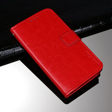 Load image into Gallery viewer, idewei Crazy Horse Texture Horizontal Flip Leather Case with Holder &amp; Card Slots &amp; Wallet, For Doogee N40 Pro, For Xiaomi Redmi 10, For vivo iQOO 8, For Tecno Pova 2, For vivo iQOO 8 Pro, For ZTE Axon 11 5G, For ZTE Blade A31