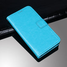 Load image into Gallery viewer, idewei Crazy Horse Texture Horizontal Flip Leather Case with Holder &amp; Card Slots &amp; Wallet, For Doogee N40 Pro, For Xiaomi Redmi 10, For vivo iQOO 8, For Tecno Pova 2, For vivo iQOO 8 Pro, For ZTE Axon 11 5G, For ZTE Blade A31