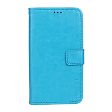 Load image into Gallery viewer, idewei Crazy Horse Texture Horizontal Flip Leather Case with Holder &amp; Card Slots &amp; Wallet, For ZTE Blade A31