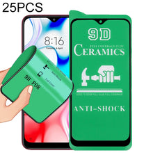 Load image into Gallery viewer, 25 PCS 9D Full Screen Full Glue Ceramic Film, For Xiaomi Redmi 8 (25 PCS), For Xiaomi Redmi 9A / 9A Sport / 9C / 9C NFC / Poco C31 / 9 Acitv (25 PCS), For Samsung Galaxy A52s 5G (25 PCS), For Xiaomi Redmi 10 (25 PCS)                                    ...