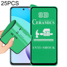 Load image into Gallery viewer, 25 PCS 9D Full Screen Full Glue Ceramic Film, For Xiaomi Redmi 8 (25 PCS), For Xiaomi Redmi 9A / 9A Sport / 9C / 9C NFC / Poco C31 / 9 Acitv (25 PCS), For Samsung Galaxy A52s 5G (25 PCS), For Xiaomi Redmi 10 (25 PCS)                                    ...