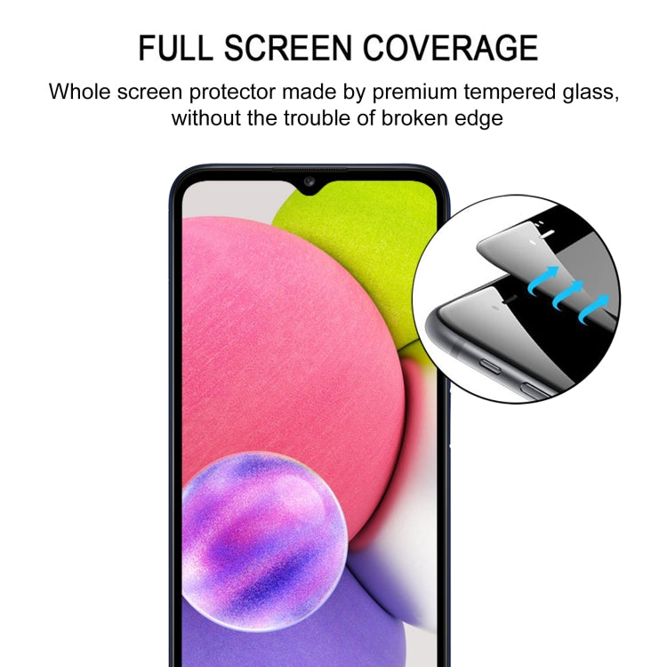 Full Glue Full Cover Screen Protector Tempered Glass Film, For Samsung Galaxy A03s(1 PC), For Samsung Galaxy A31s(1 PC), For Samsung Galaxy A52s 5G(1 PC), For Xiaomi Redmi 10(1 PC)