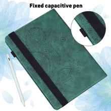 Load image into Gallery viewer, Peacock Embossed Pattern TPU + PU Horizontal Flip Leather Case with Holder &amp; Card Slots &amp; Wallet &amp; Sleep / Wake-up Function, For Xiaomi Pad 5 Pro / Pad 5