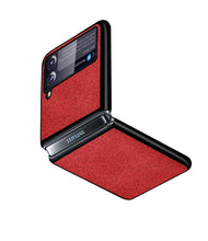 Load image into Gallery viewer, Sea Sand Cloth Texture Shockproof PC+ TPU Protective Case, For Samsung Galaxy Z Flip3 5G