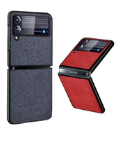Load image into Gallery viewer, Sea Sand Cloth Texture Shockproof PC+ TPU Protective Case, For Samsung Galaxy Z Flip3 5G