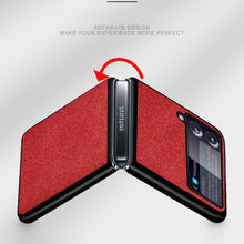 Load image into Gallery viewer, Sea Sand Cloth Texture Shockproof PC+ TPU Protective Case, For Samsung Galaxy Z Flip3 5G