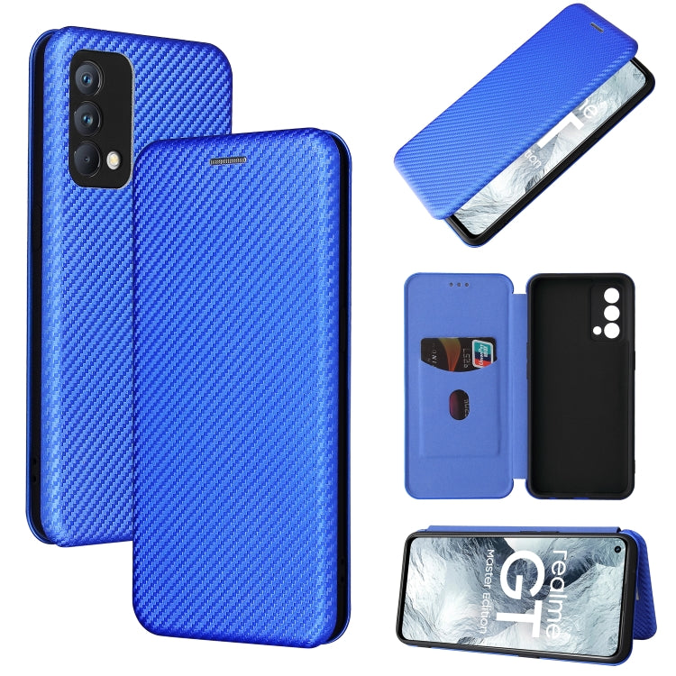 Carbon Fiber Texture Magnetic Horizontal Flip TPU + PC + PU Leather Case with Card Slot, For OPPO Realme GT Master, For OPPO Reno6 Z, For Motorola Edge 20 Lite, For Xiaomi Redmi 10, For Xiaomi Mix 4