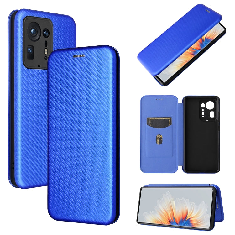 Carbon Fiber Texture Magnetic Horizontal Flip TPU + PC + PU Leather Case with Card Slot, For OPPO Realme GT Master, For OPPO Reno6 Z, For Motorola Edge 20 Lite, For Xiaomi Redmi 10, For Xiaomi Mix 4