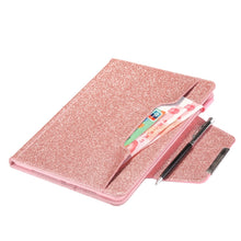 Load image into Gallery viewer, Glitter Powder Horizontal Flip Leather Case with Holder &amp; Card Slot &amp; Photo Frame &amp; Wallet, For iPad Pro 12.9 2022 / 2021 / 2020 / 2018