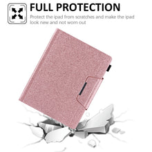 Load image into Gallery viewer, Glitter Powder Horizontal Flip Leather Case with Holder &amp; Card Slot &amp; Photo Frame &amp; Wallet, For iPad Pro 12.9 2022 / 2021 / 2020 / 2018